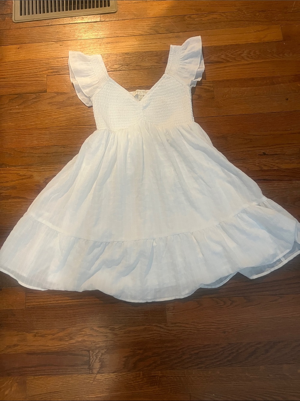 White dress